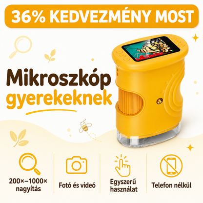 Mikroszkóp gyerekeknek